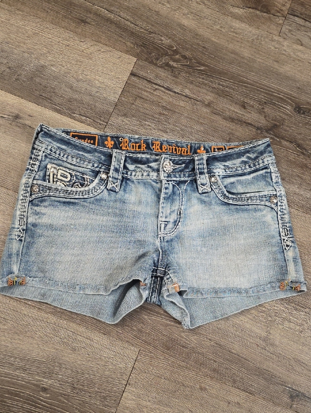 Rock Revival Jean Shorts